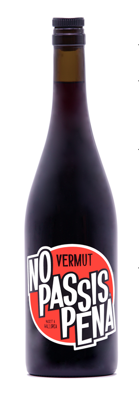 Imatge d'ampolla de vermut No Passis Pena