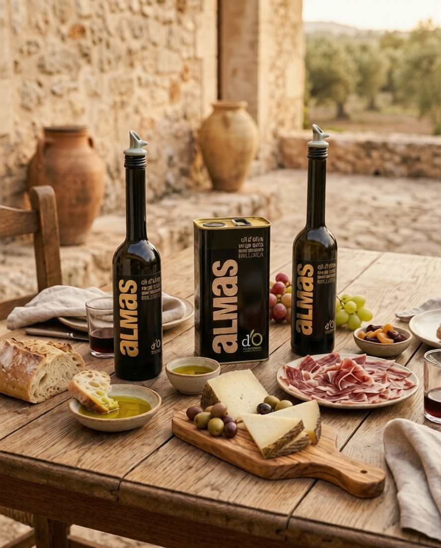 Imagen de productos con los que combinar el aceite Almas