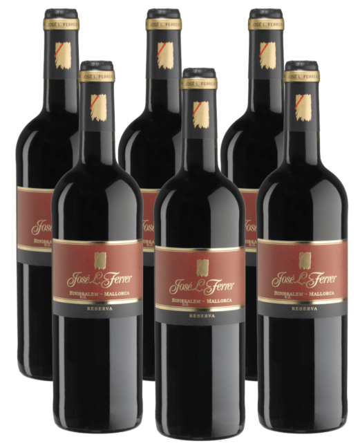 6 bottles of José L. Ferrer Reserva