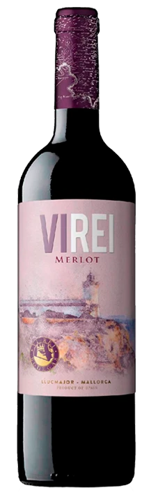 Imatge d'ampolla de vi Vi Rei Merlot