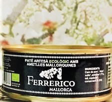 Lata de paté ecológico de almendras Ferrerico