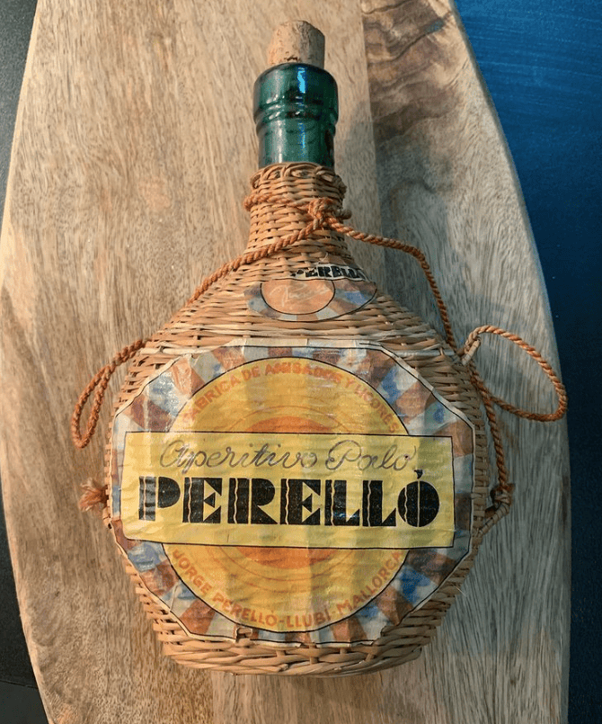 Imatge d'ampolla d'Aperitiu Pal de 1882 de Perelló