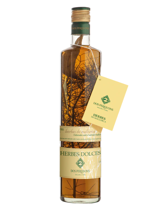 Imatge d'ampolla de licor herbes Mallorquines dolces