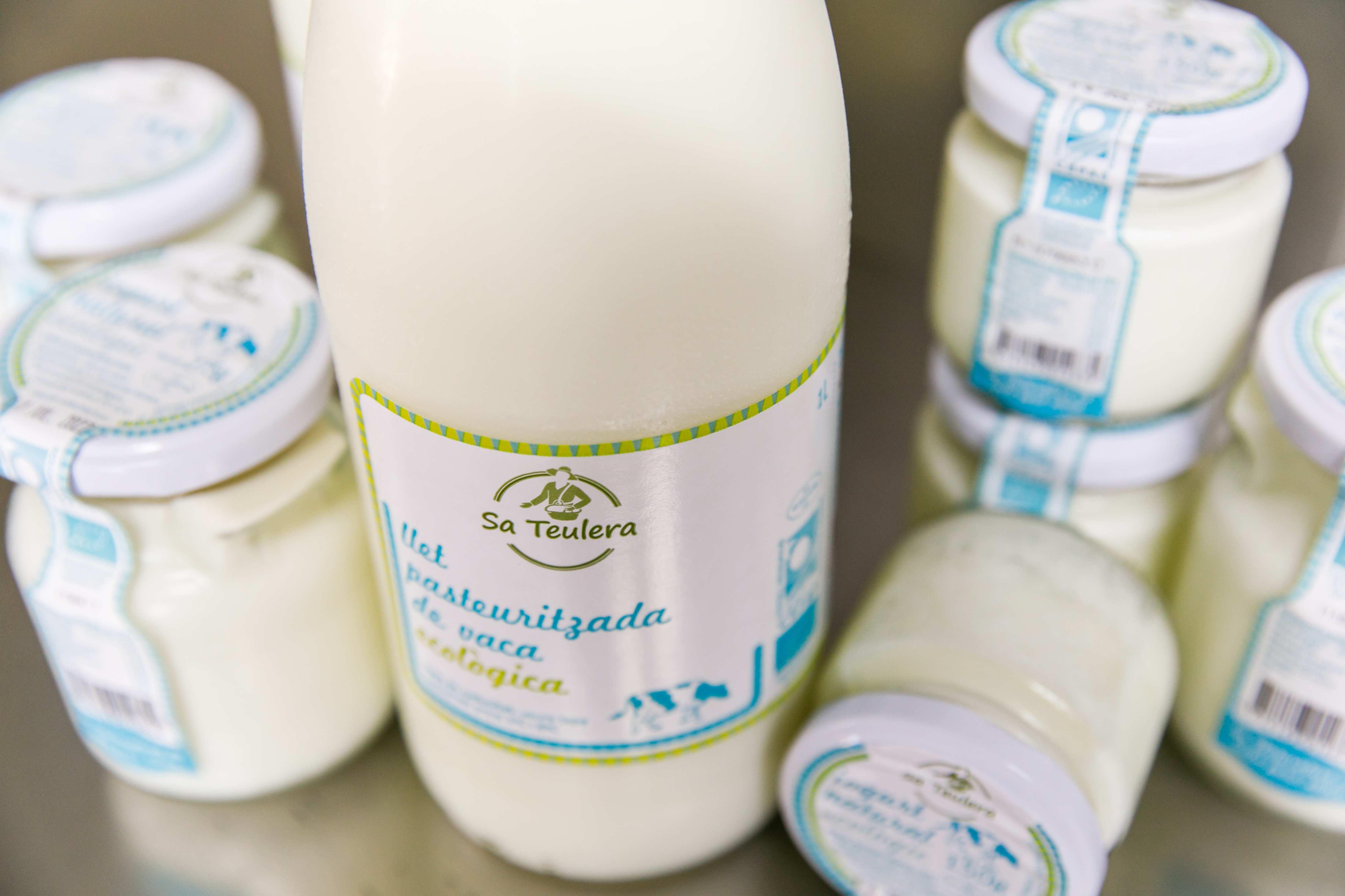 Imagen de productos lácteos Sa Teulera