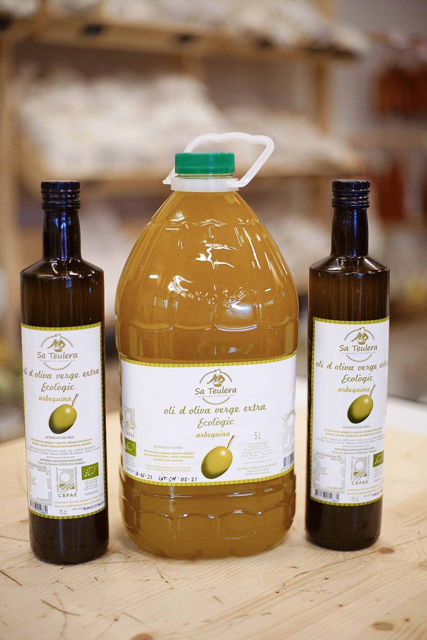 Aceite oliva virgen extra Sa Teulera