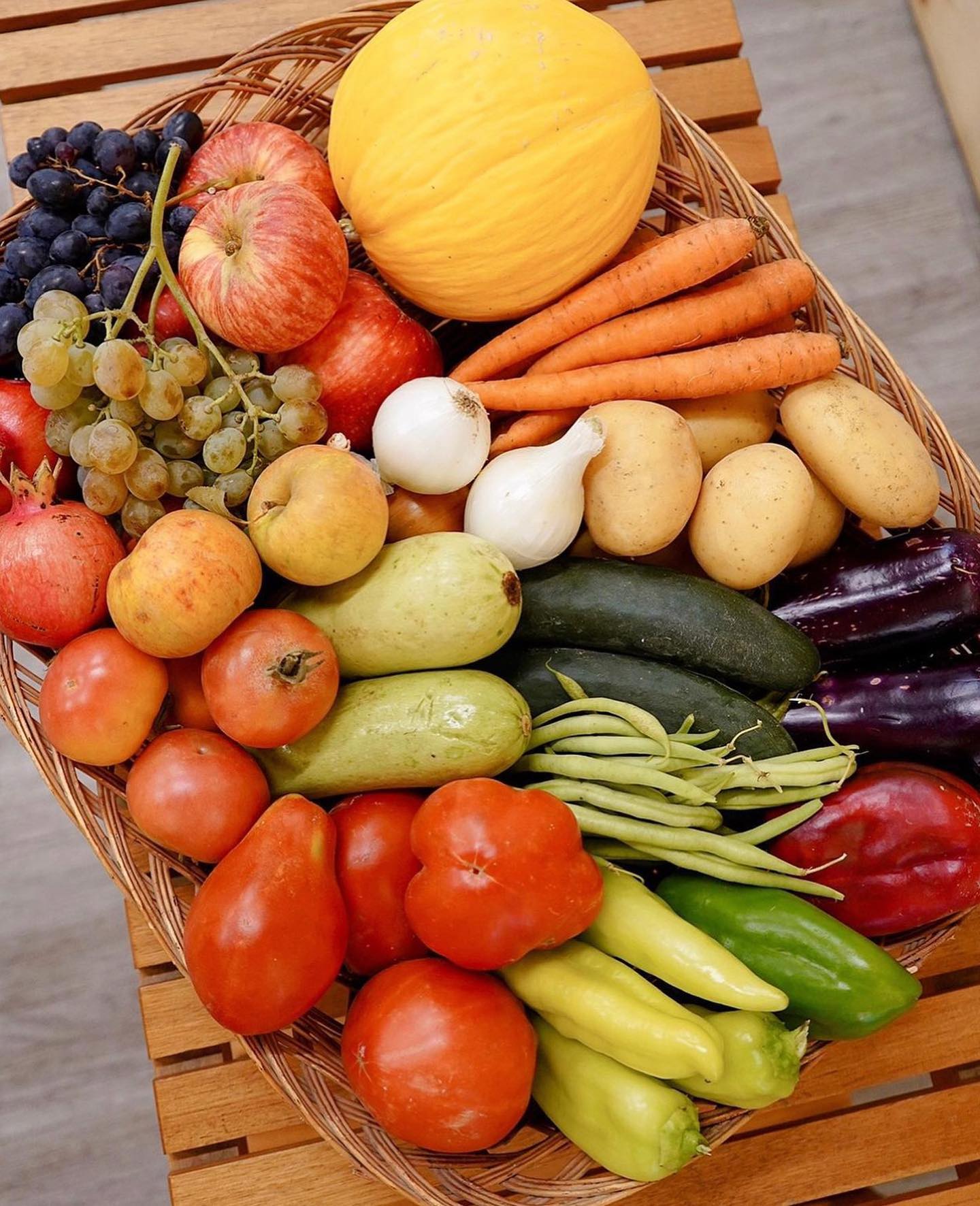 Surtido de frutas y hortalizas