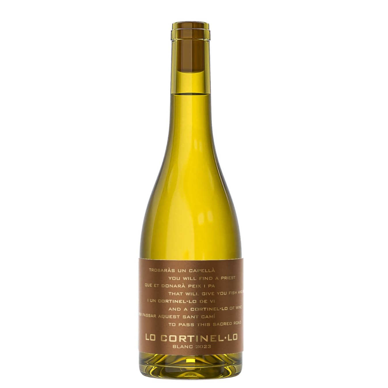 ES FANGAR VINS - 0,75L - Trockener Weißwein - Chardonnay, Viognier - 12,5 % Vol - Bio, vegan