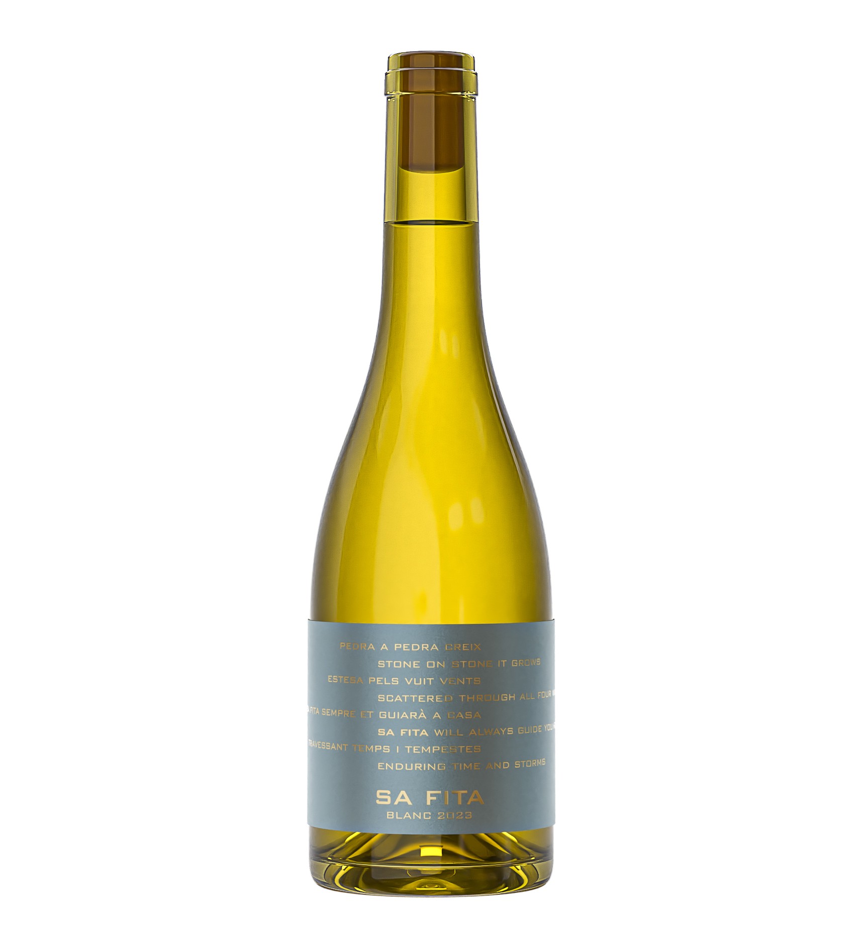 Vi blanc sec - Chardonnay, Viognier - 14% vol - ecològic, vegà