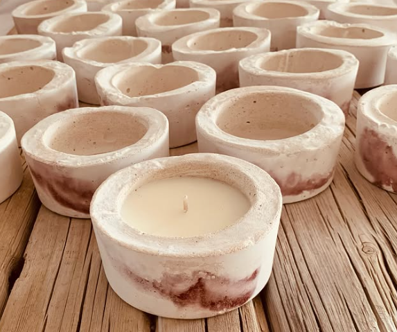 Type 3 candles Candela Island Candle Studio