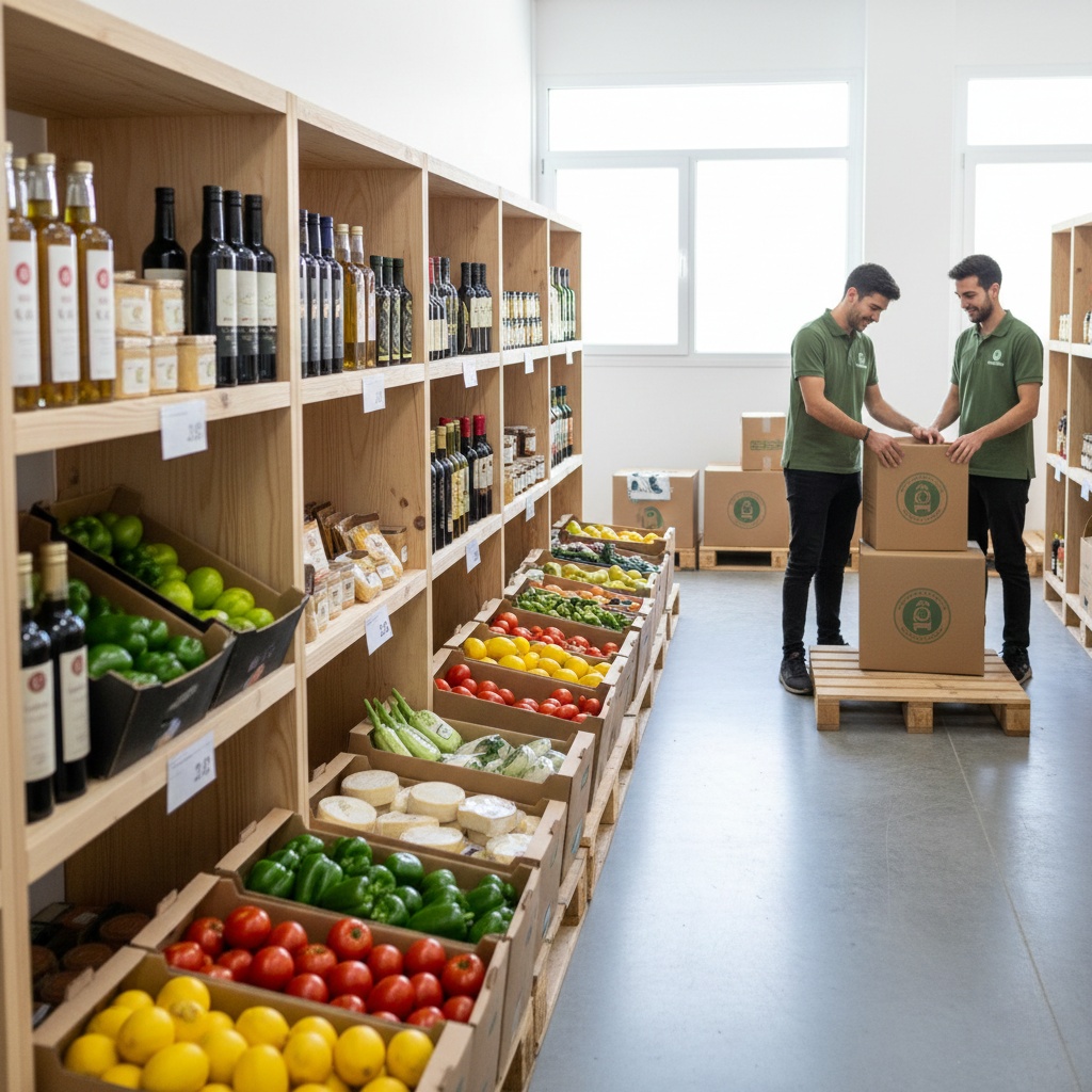 Imatge de Repartiment de mercaderia de Producte d'Aquí de Mallorca