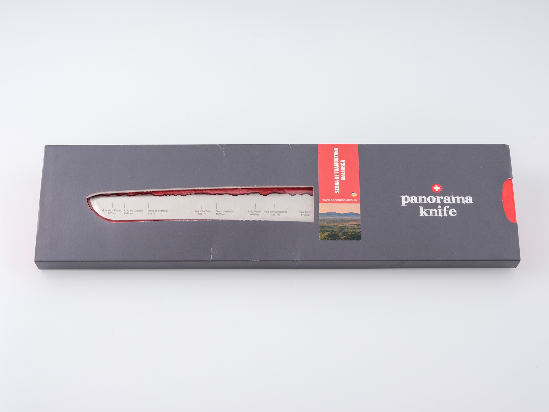 Caja presentación de cuchillo SERRA PanoramaKnife