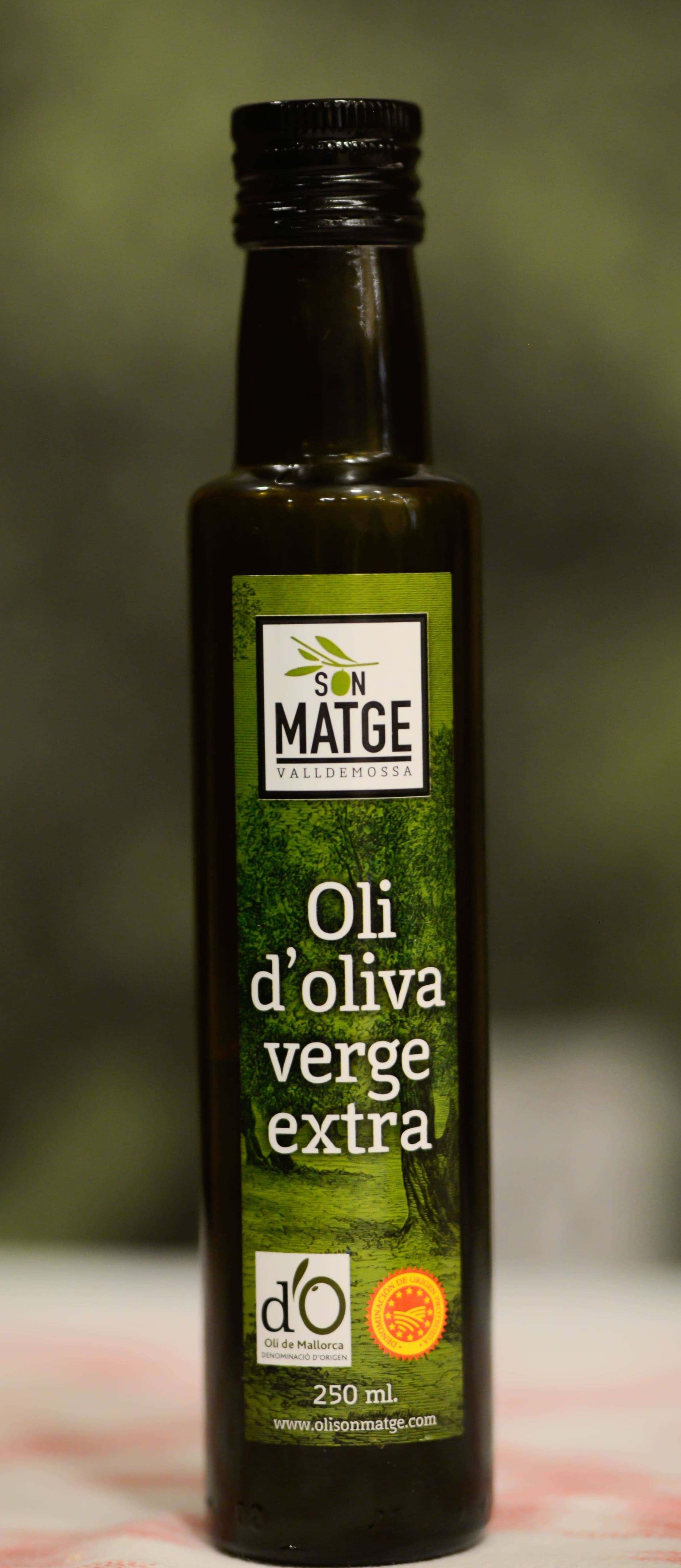 Aceite Son Matge, DOP Oli de Mallorca botella de 250 ml
