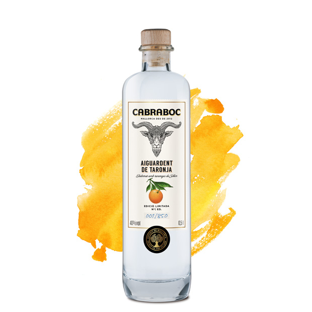 Flasche Cabraboc Orangenschnaps