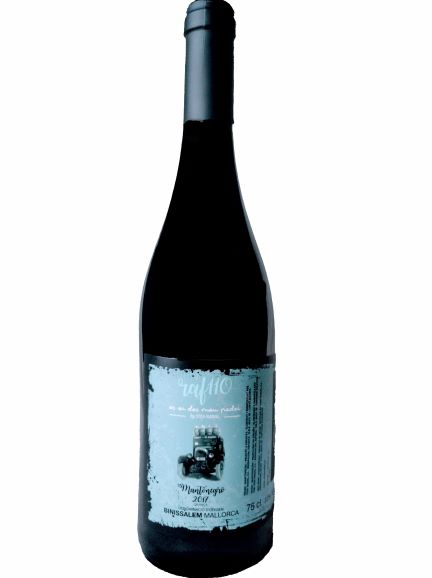 Botella de vi negre Raff 110